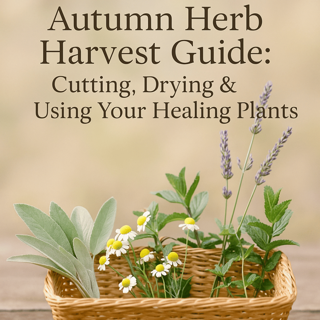 Autumn Herb Harvest Guide - The Healing Herb Garden