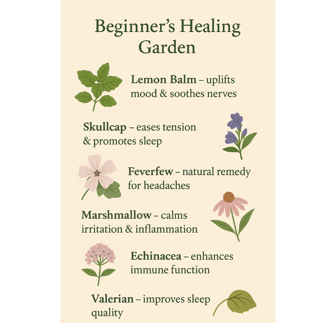 Beginner Healing Garden Plant Kit