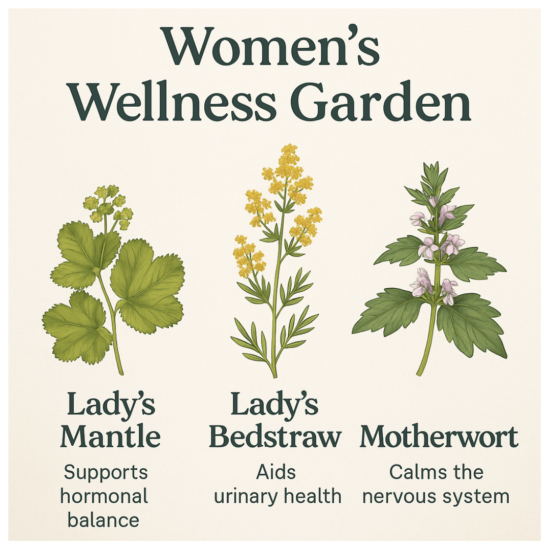 Women’s Wellness Garden – Herb Plant Kit - The Healing Herb Garden