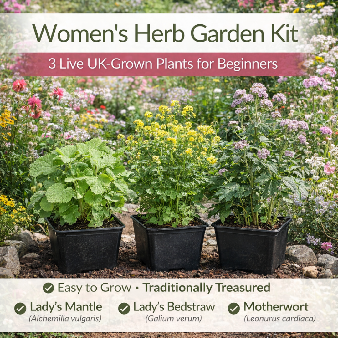 Women’s Wellness Garden – Herb Plant Kit - The Healing Herb Garden