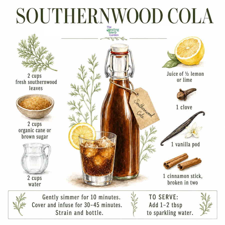 Southernwood Cola Recipe – A Botanical Summer Drink