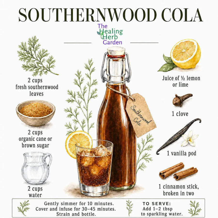 Southernwood Cola Recipe – A Botanical Summer Drink