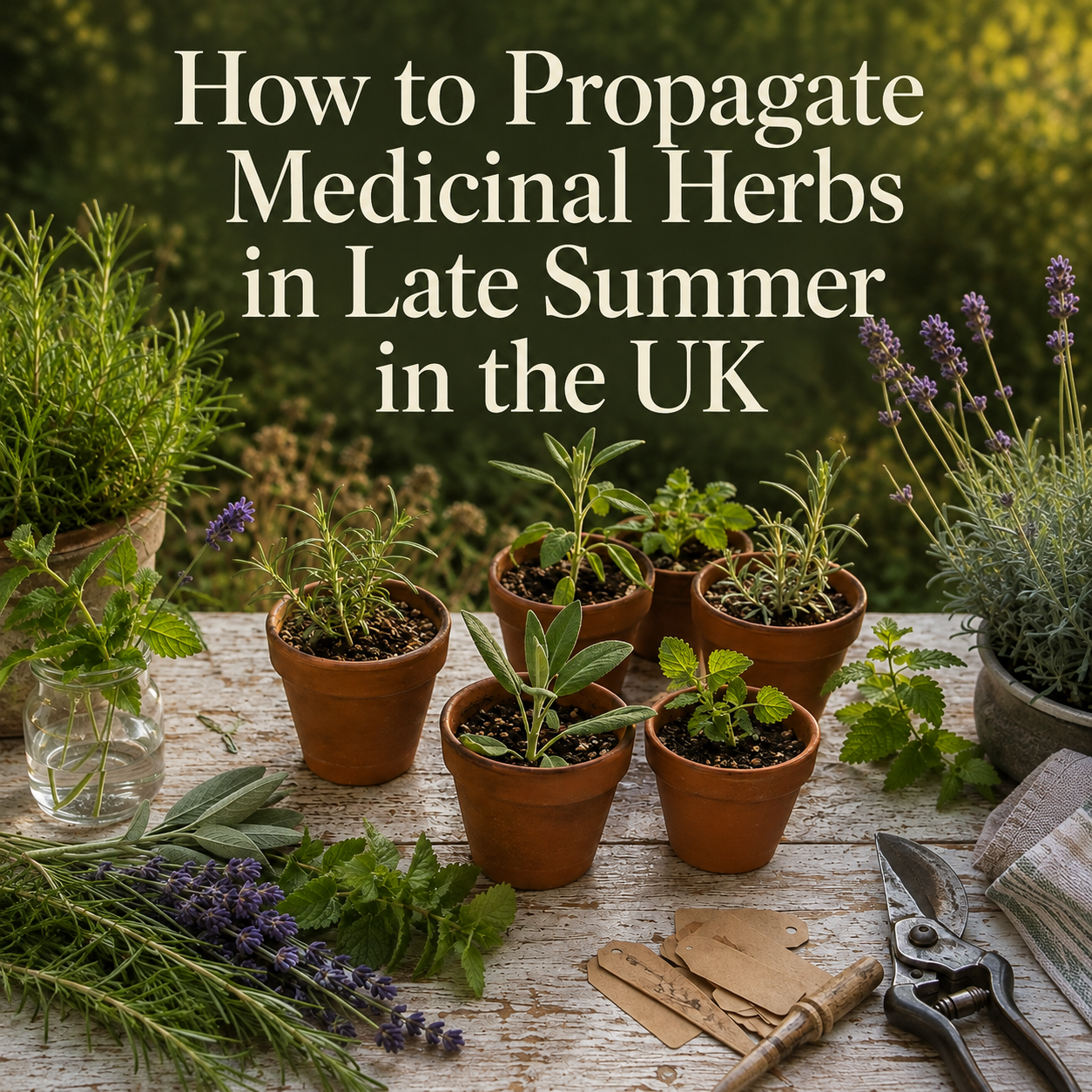 How to Propagate Medicinal Herbs in Late Summer in the UK