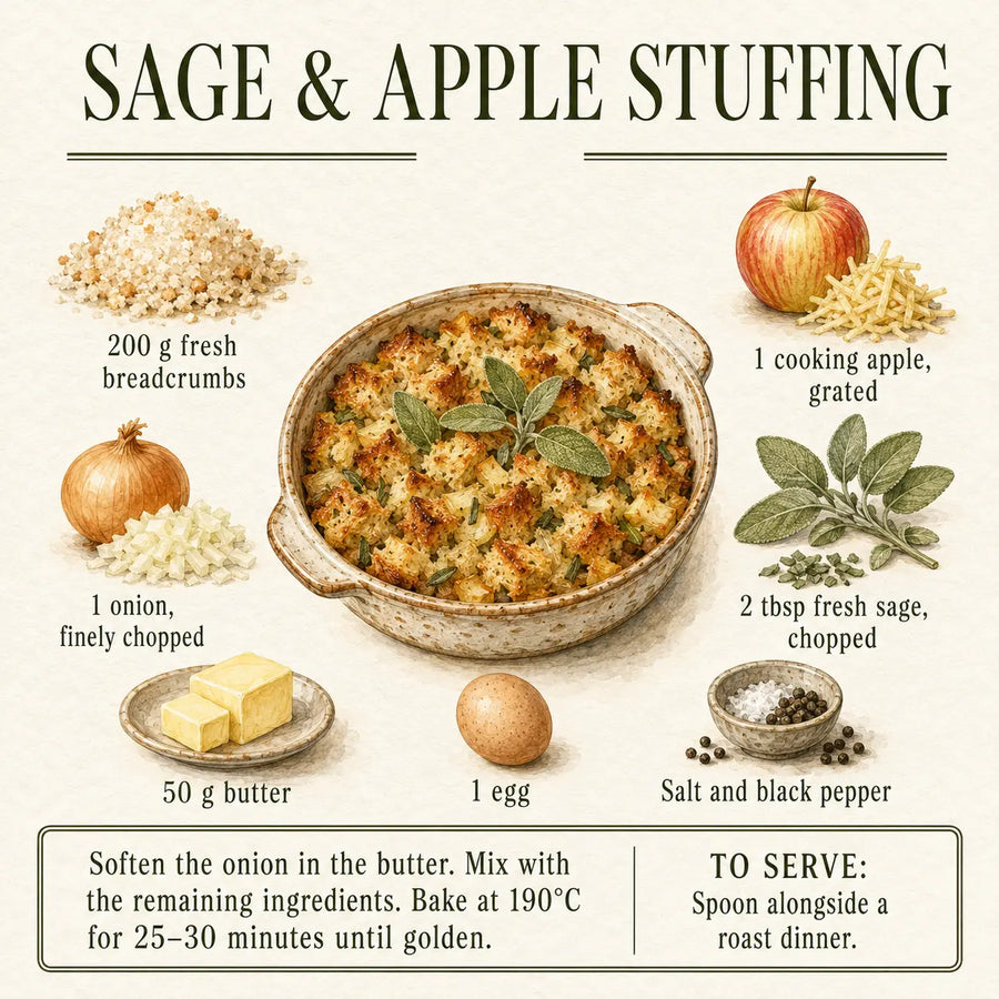 Sage & Apple Stuffing Recipe
