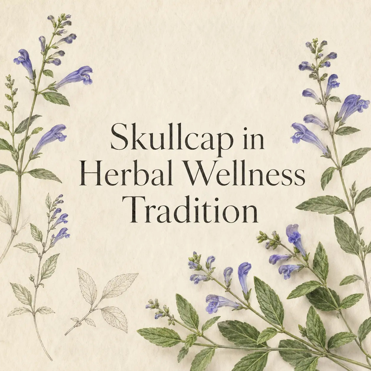 Skullcap in Herbal Wellness Tradition: What the Herbalists Say