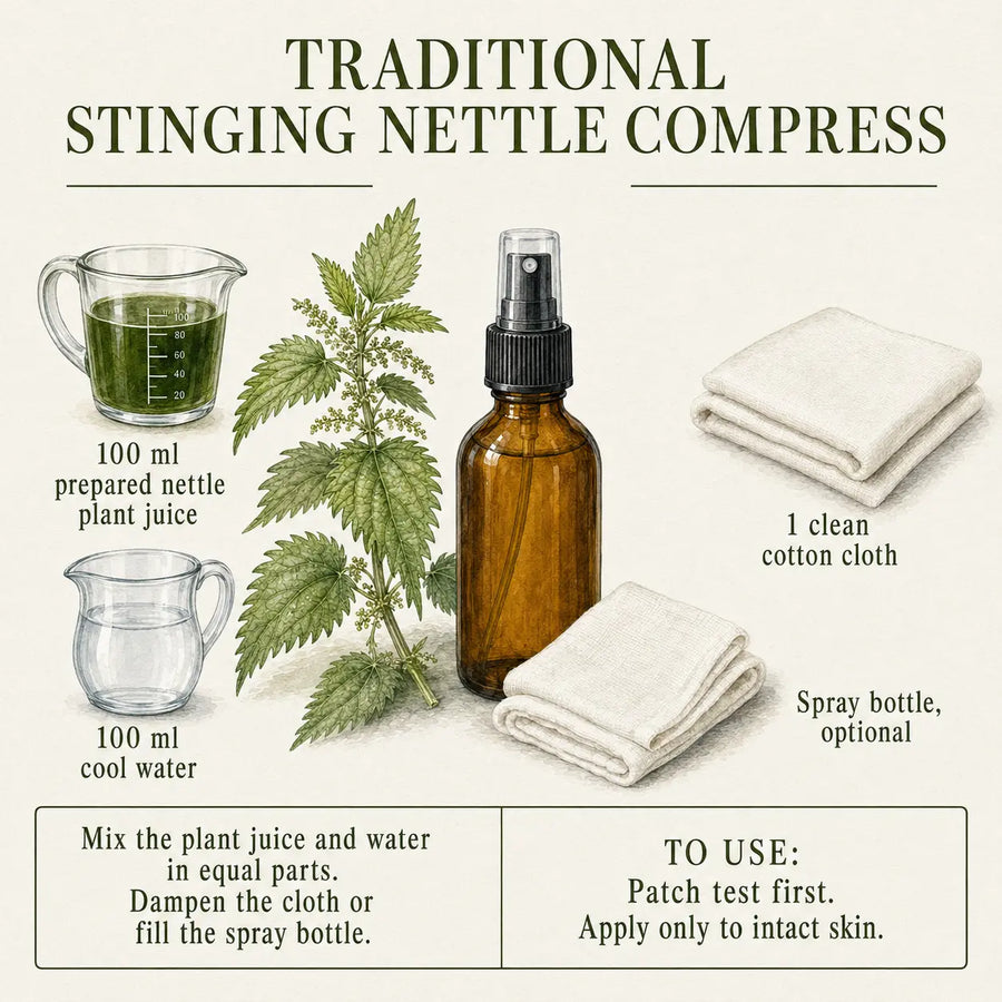 Traditional Stinging Nettle Compress