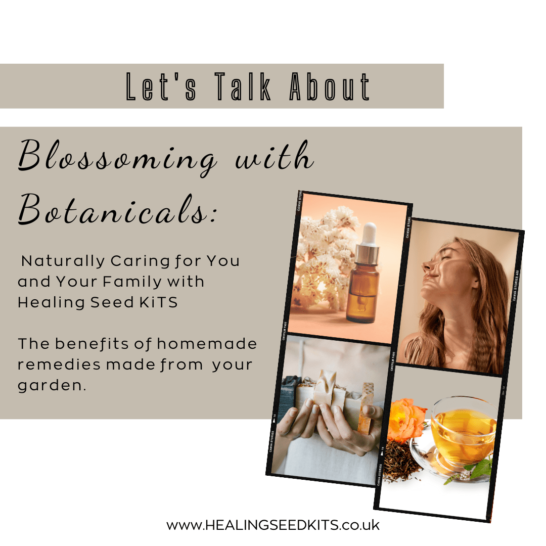 Blossoming with Botanicals - The Healing Herb Garden