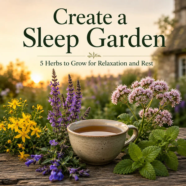 Create a Sleep Garden: 5 Herbs to Grow for Relaxation and Rest