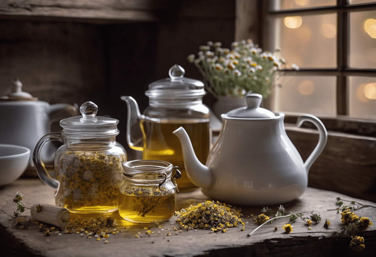 How to Make a Calming Herbal Tea Blend at Home - The Healing Herb Garden