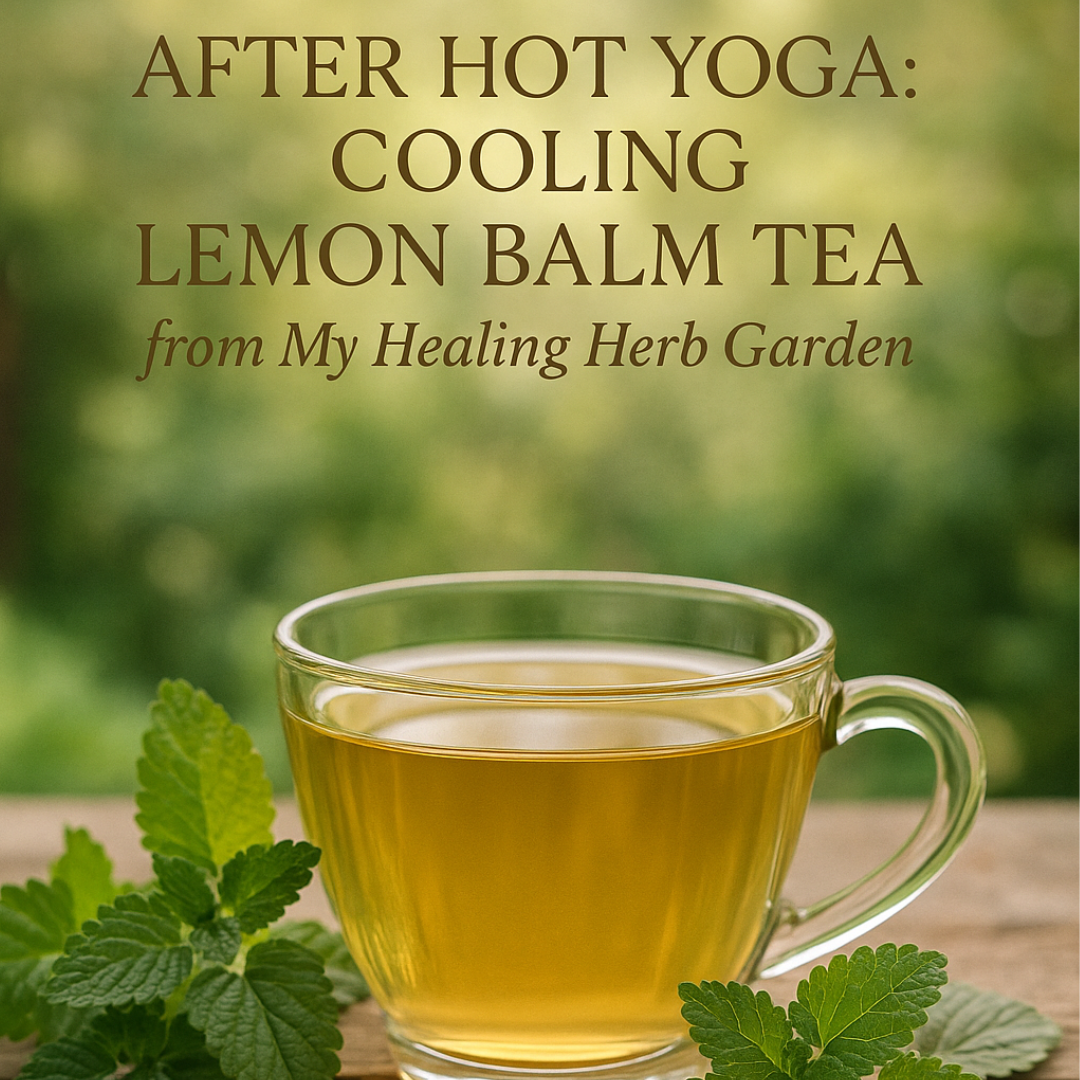 Cooling Down After Hot Yoga: A Healing Ritual in My Herb Garden