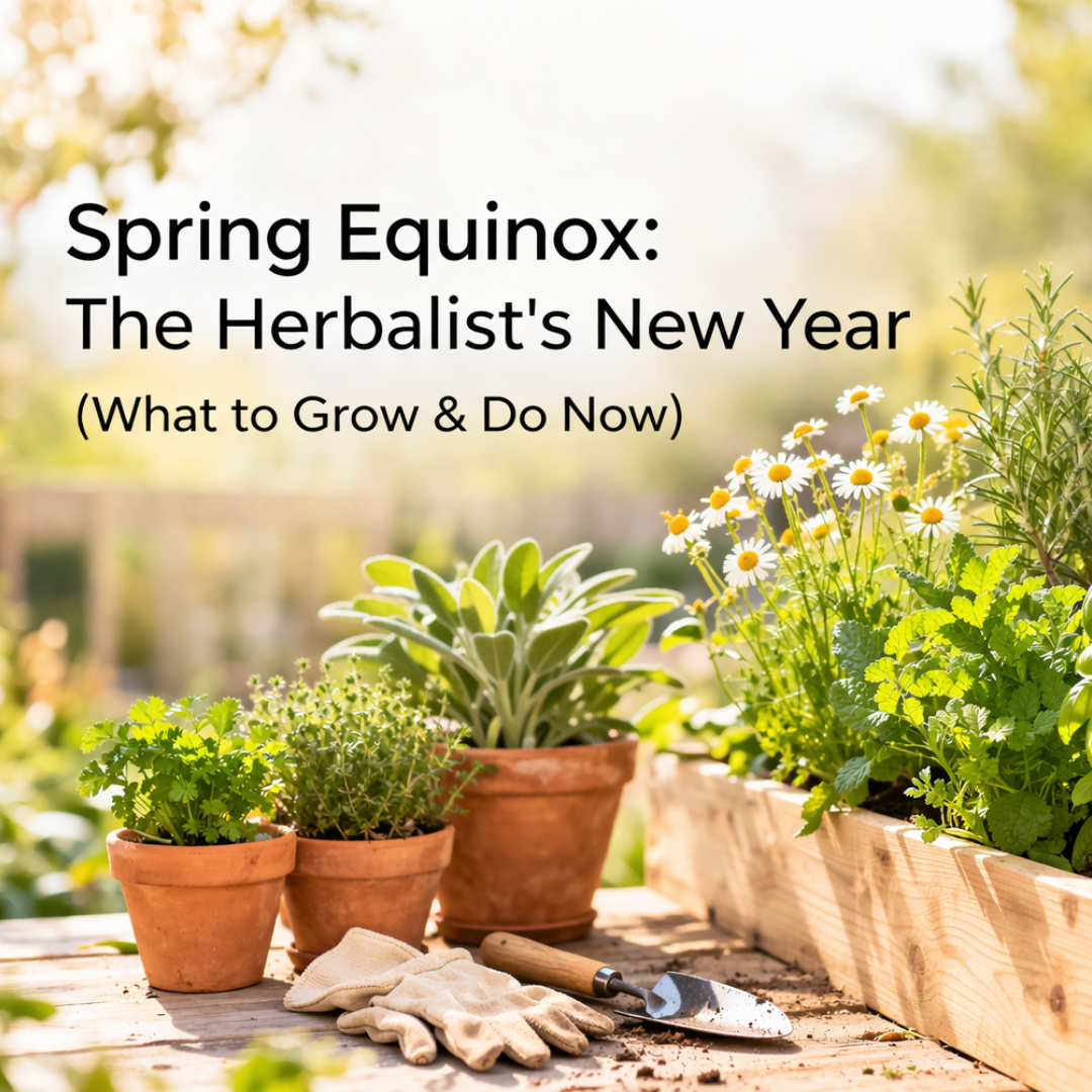 Spring Equinox: The Herbalist’s New Year (What to Grow & Do Now) - The Healing Herb Garden