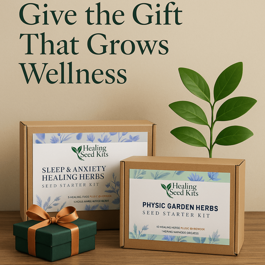 The Healing Seed Kit Christmas Gift Guide - The Healing Herb Garden