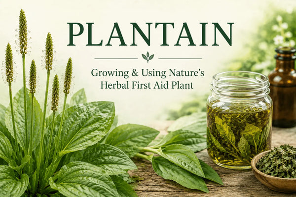 Why Every Healing Herb Garden Should Include Plantain