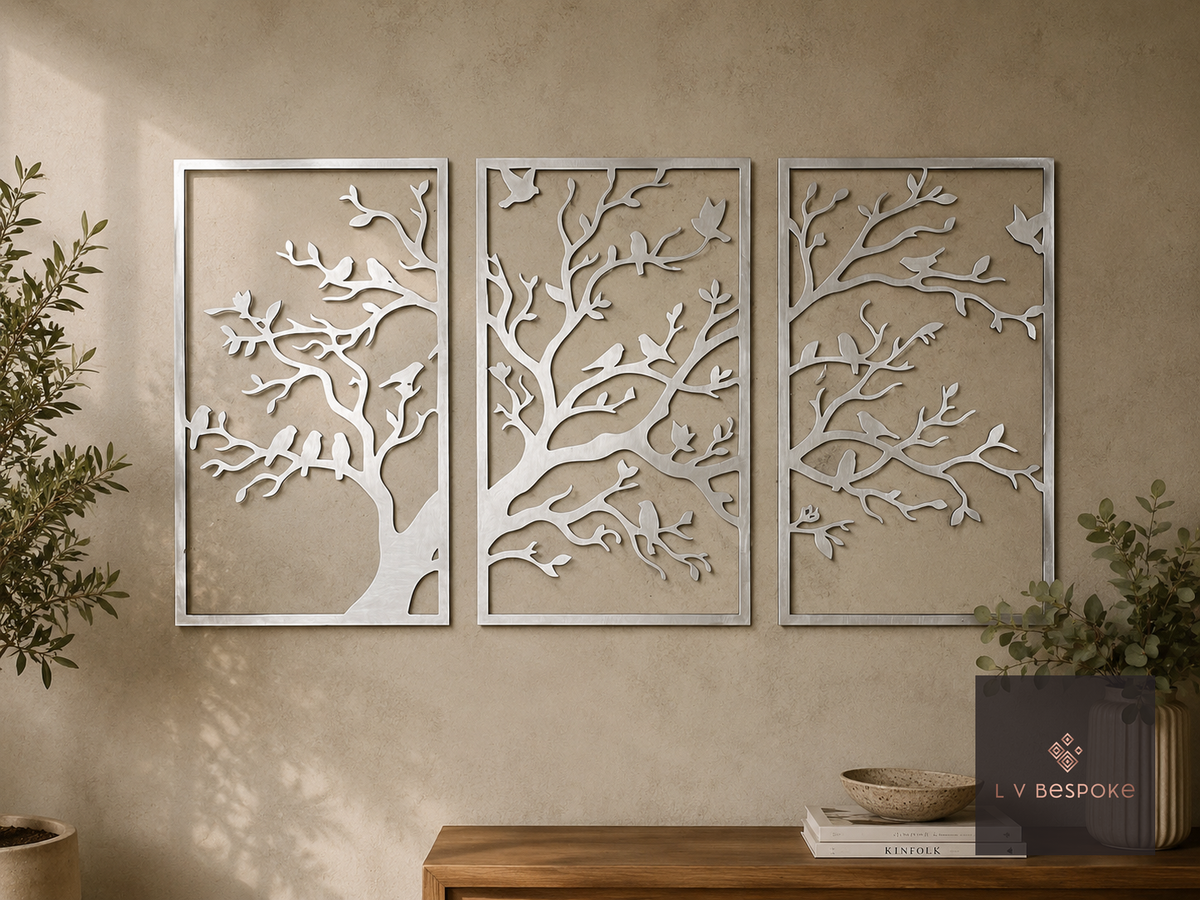 Garden Wall Art Panels and Sets of 3
