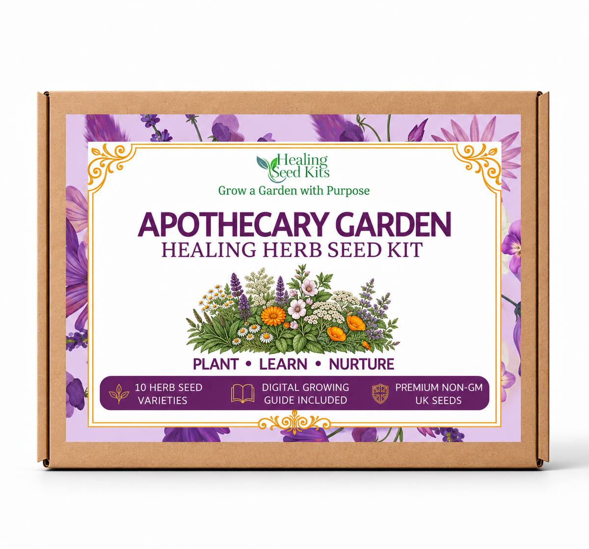 Apothecary Garden Healing Herb Seed Kit