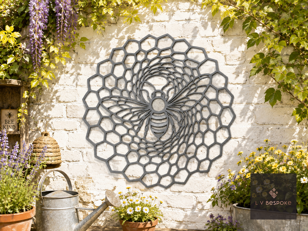 Butterfly and Bee Garden Wall Art