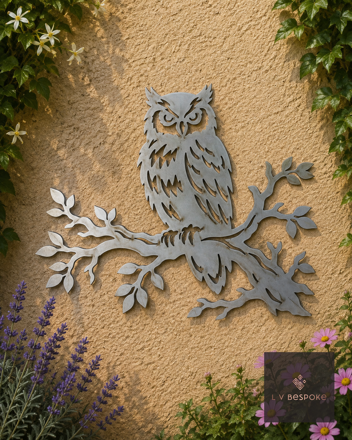 Bird and Owl Garden Wall Art