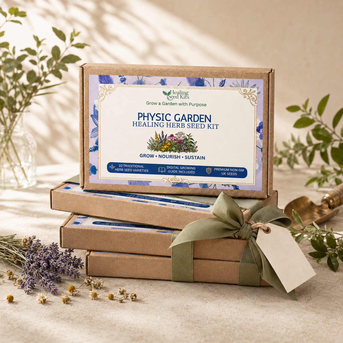 Physic Garden Healing Herb Seed Kit