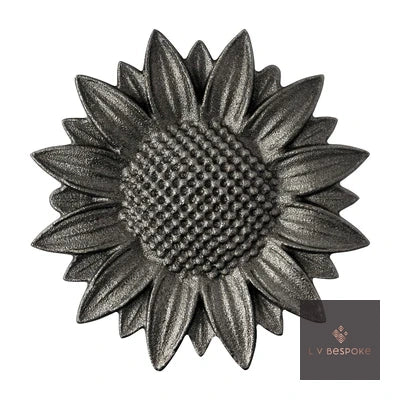 Short Floral Garden Stake