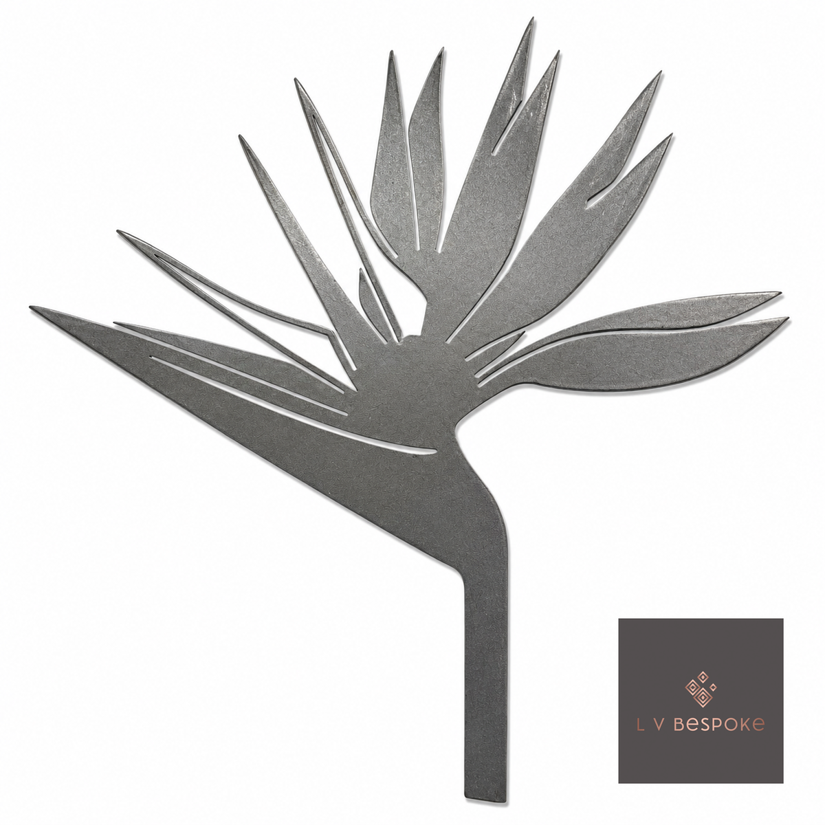 Short Floral Garden Stake