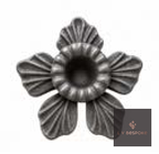 Short Floral Garden Stake