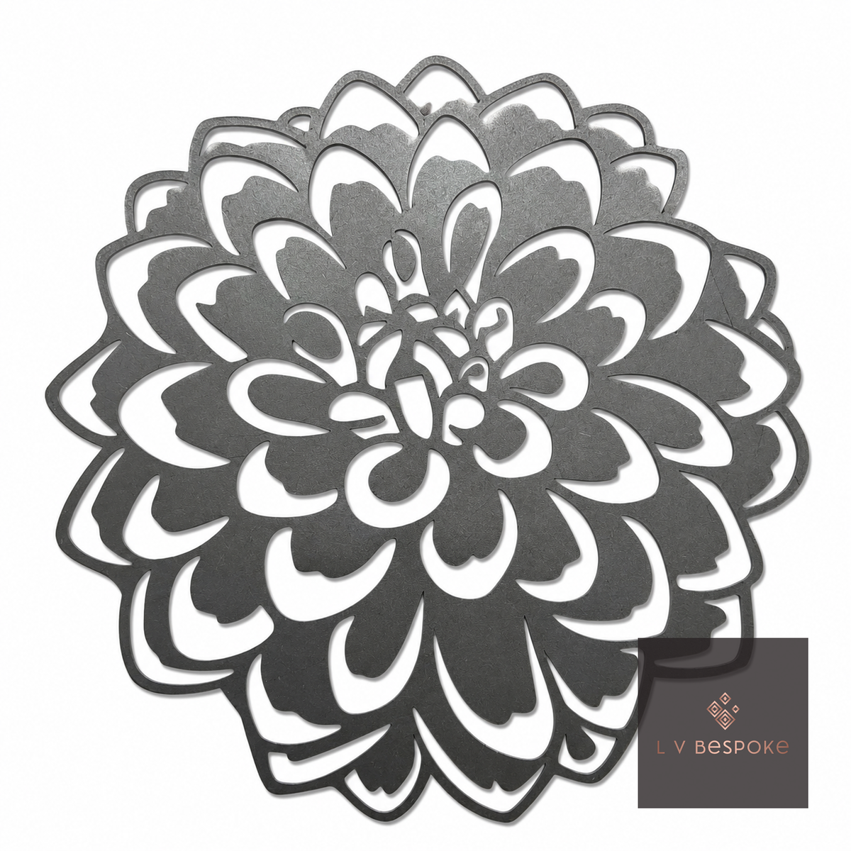 Short Floral Garden Stake