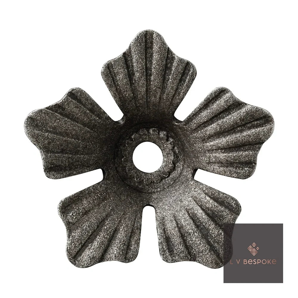 Short Floral Garden Stake