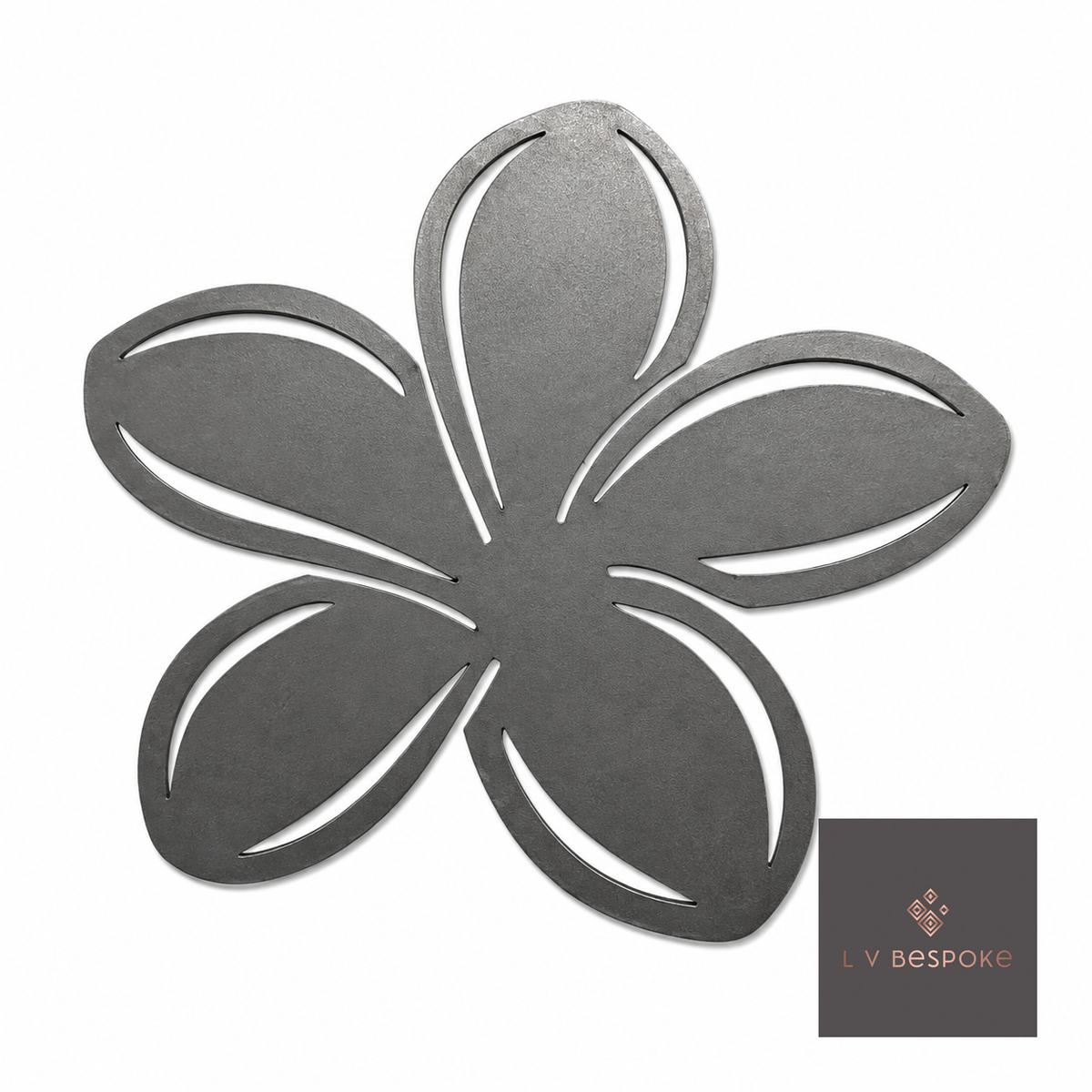 Tall Floral Garden Stake