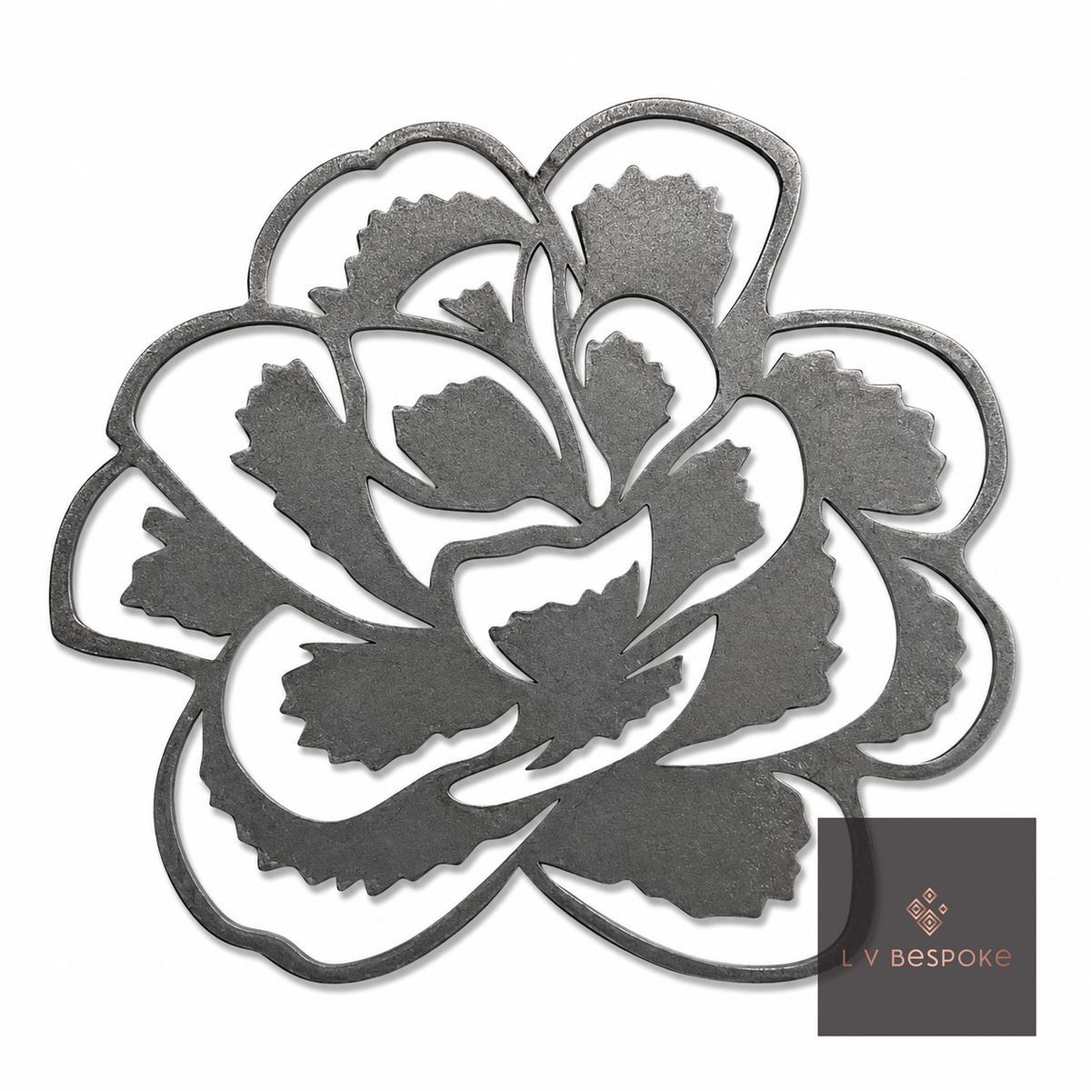 Tall Floral Garden Stake