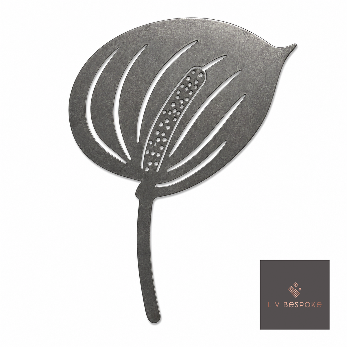 Short Floral Garden Stake