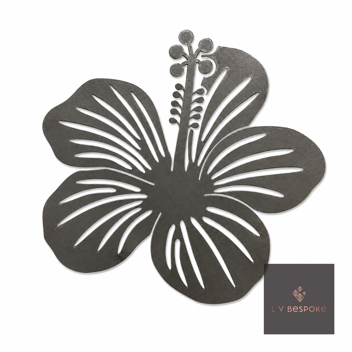 Tall Floral Garden Stake