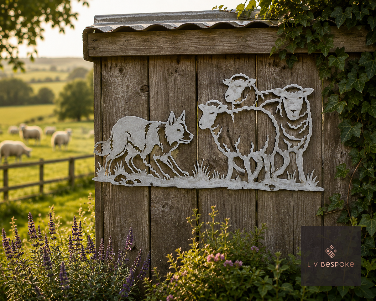 Farmyard Animal Garden Wall Art