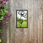 Lotus Flower Garden Mirror