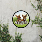 Donkey Garden Mirror