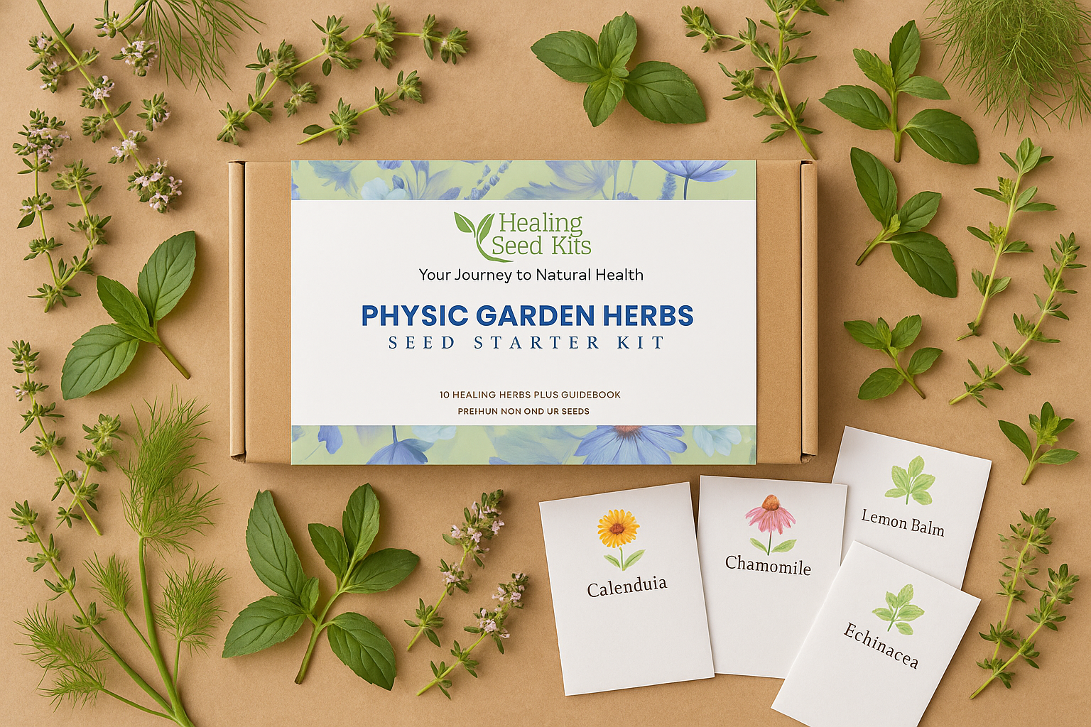 Physic Garden Herb Seed Kit