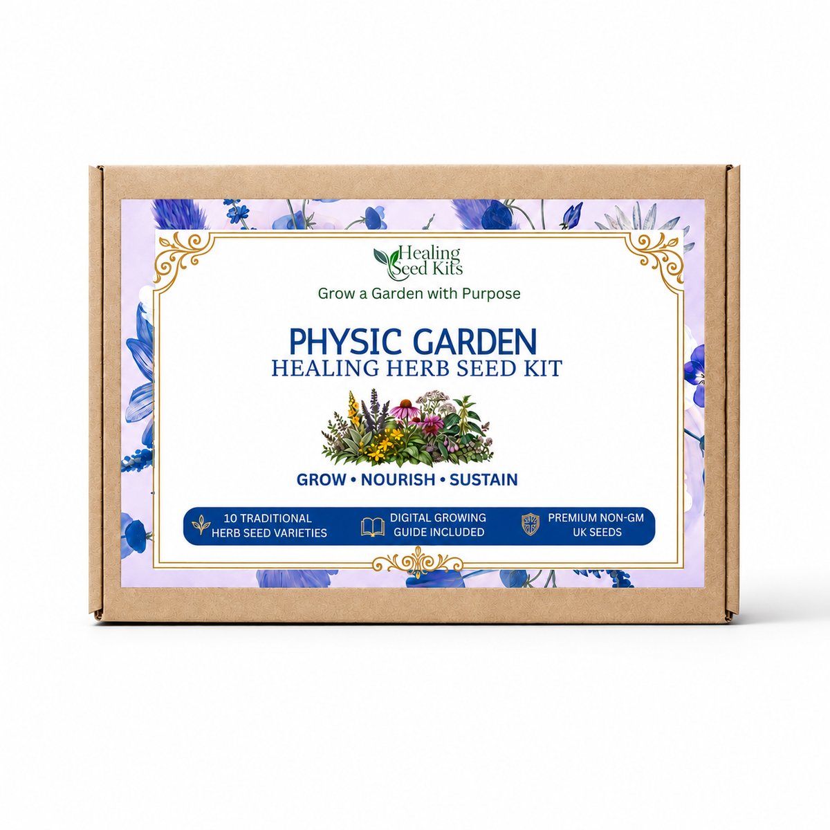 Physic Garden Healing Herb Seed Kit