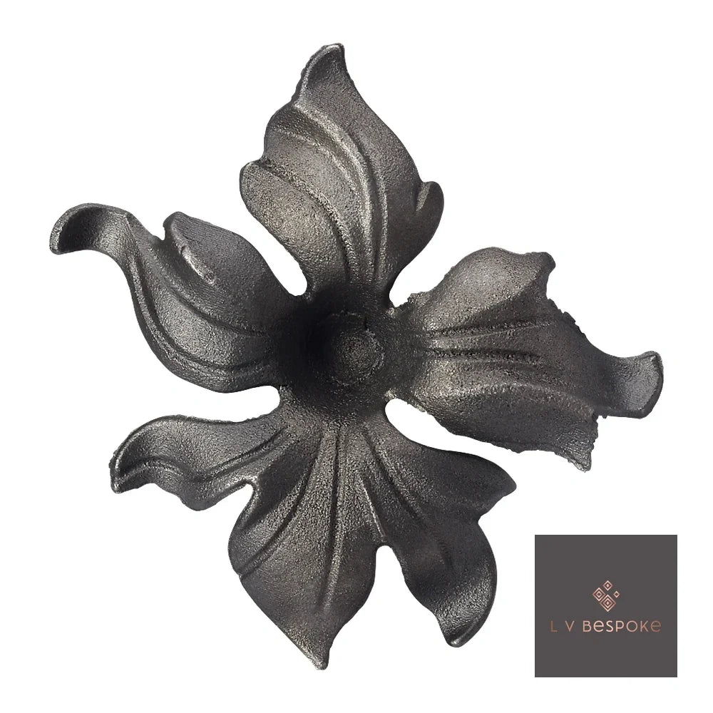 Tall Floral Garden Stake