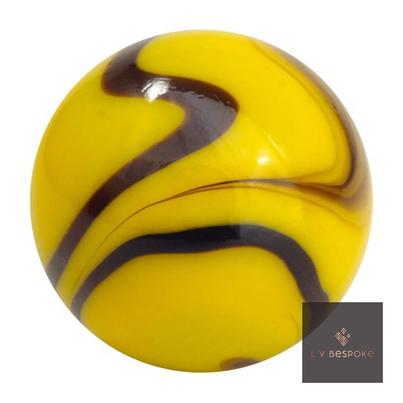 Snail Garden Ornament with Marble Eyes