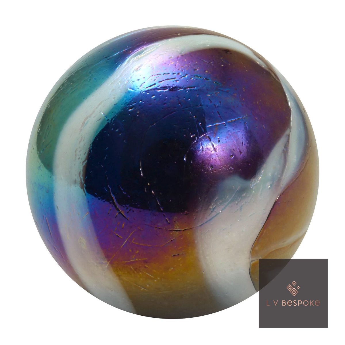Marble Sun Catcher Garden Stake
