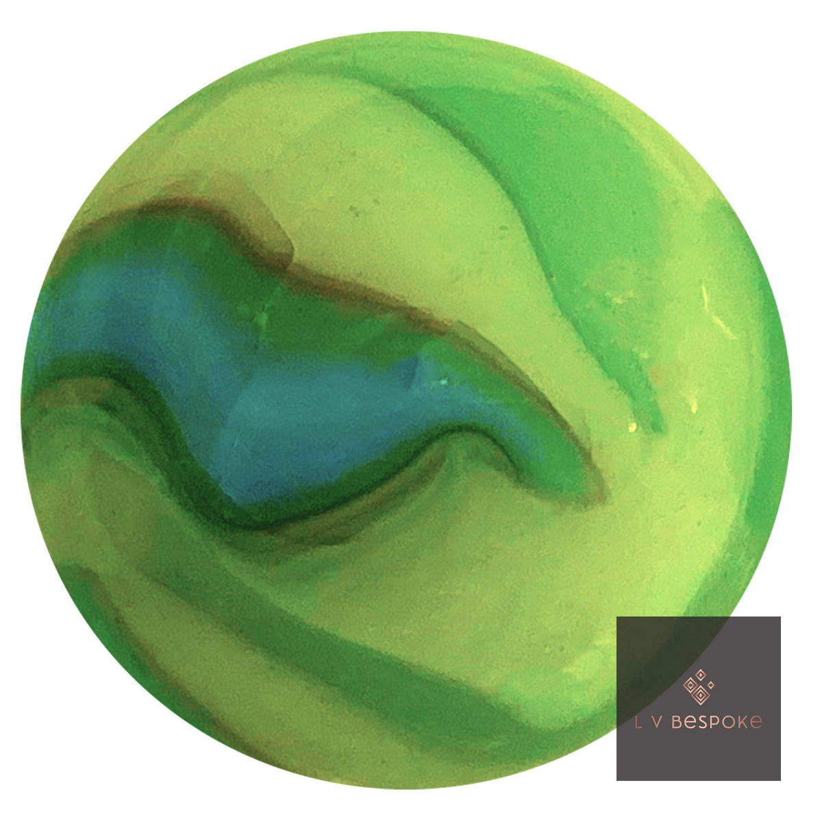 Snail Garden Ornament with Marble Eyes