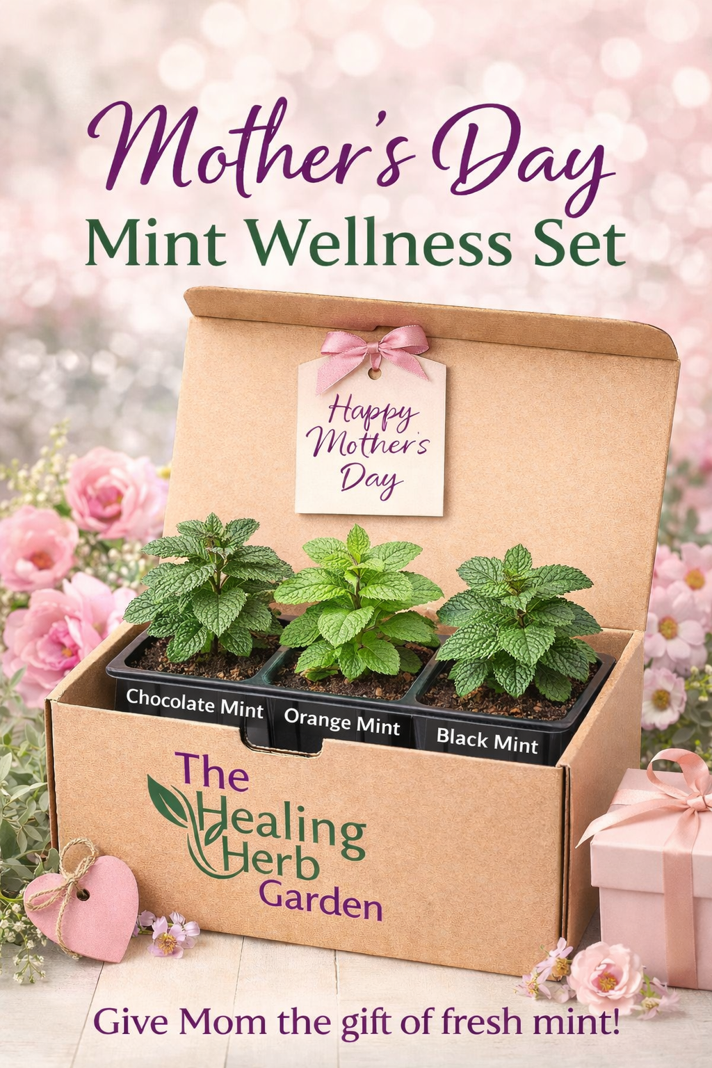 Mother’s Day Mint Wellness Set