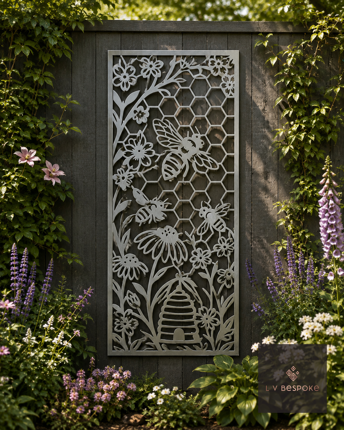 Garden Wall Art Panels and Sets of 3