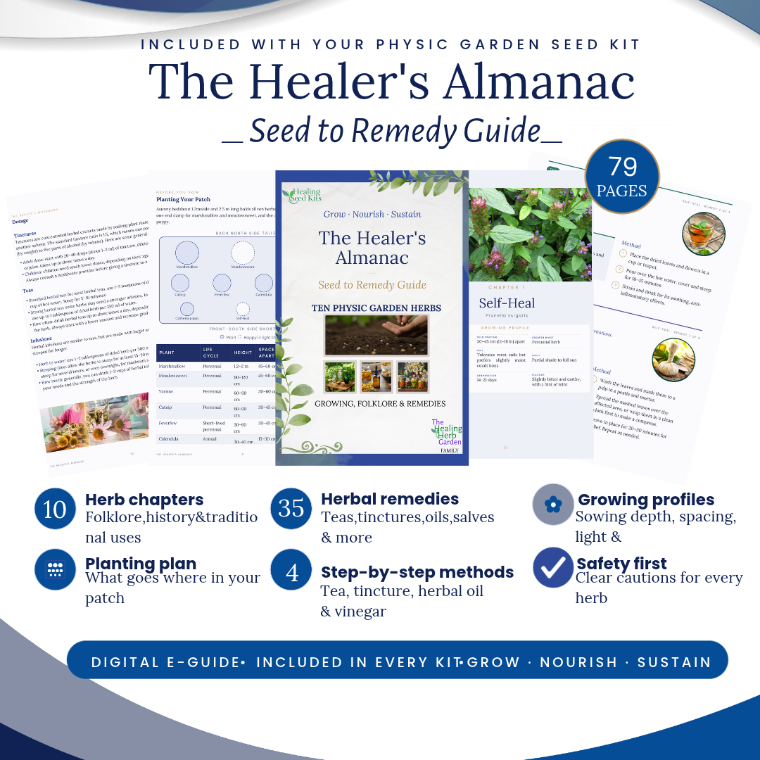 Physic Garden Healing Herb Seed Kit