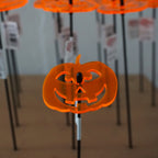 Set of 5 Small Halloween Pumpkins – Garden & Home Autumn Décor Ornaments for Halloween & Harvest