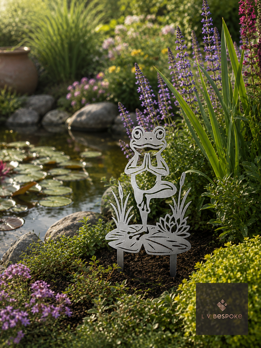 Garden Scene Stake