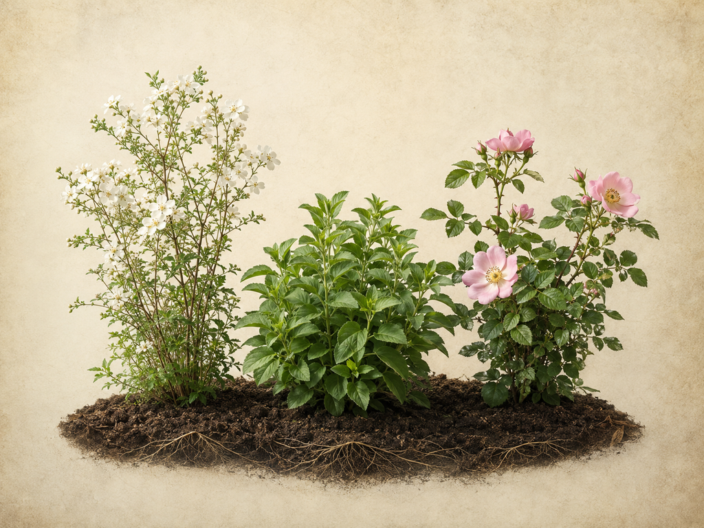 Starter Healing Garden – 3 Bare Root Plants