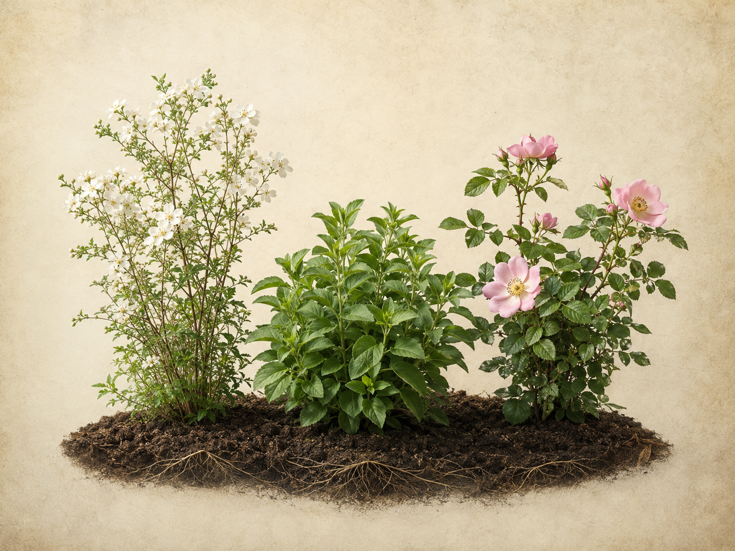 Starter Healing Garden – 3 Bare Root Plants