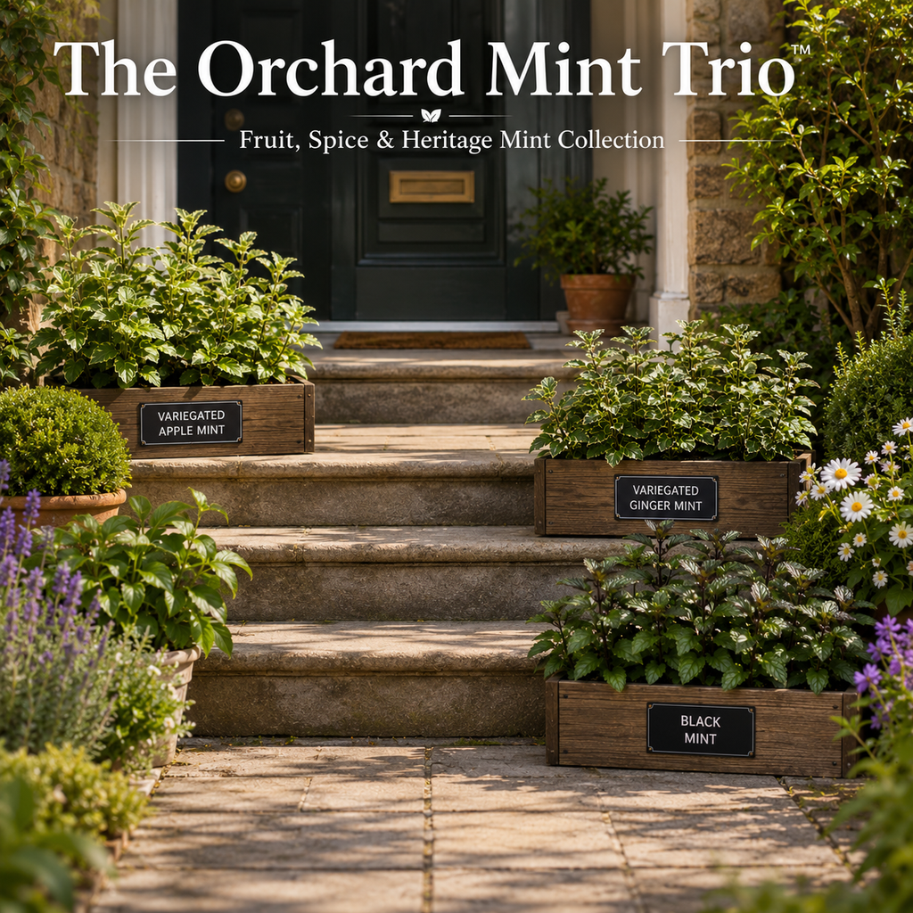 The Orchard Mint Trio™ - Fruit, Spice & Heritage Mint Collection