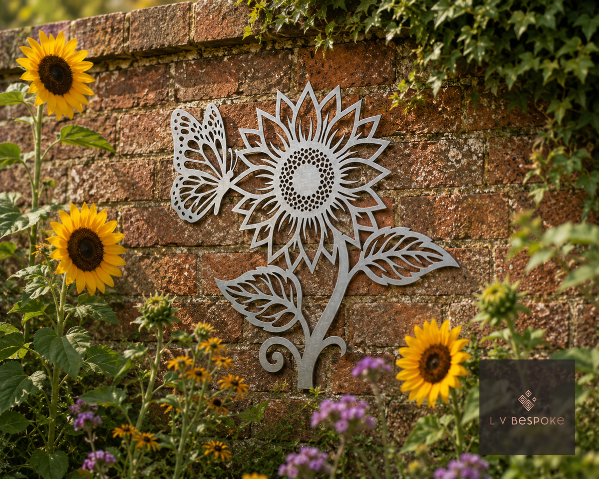 Tree of Life and Floral Garden Wall Art