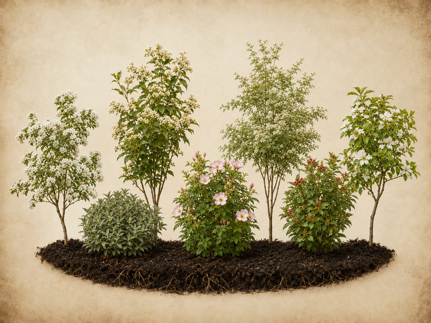 Traditional Apothecary Hedgerow – 6 Bare Root Plants